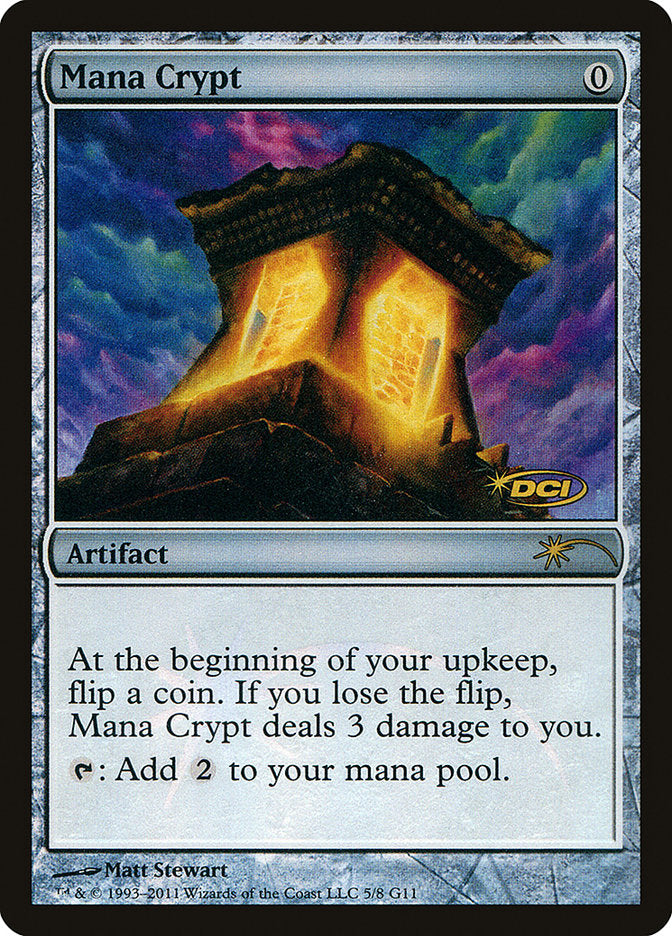 Mana Crypt [Judge Gift Cards 2011] | Total Play