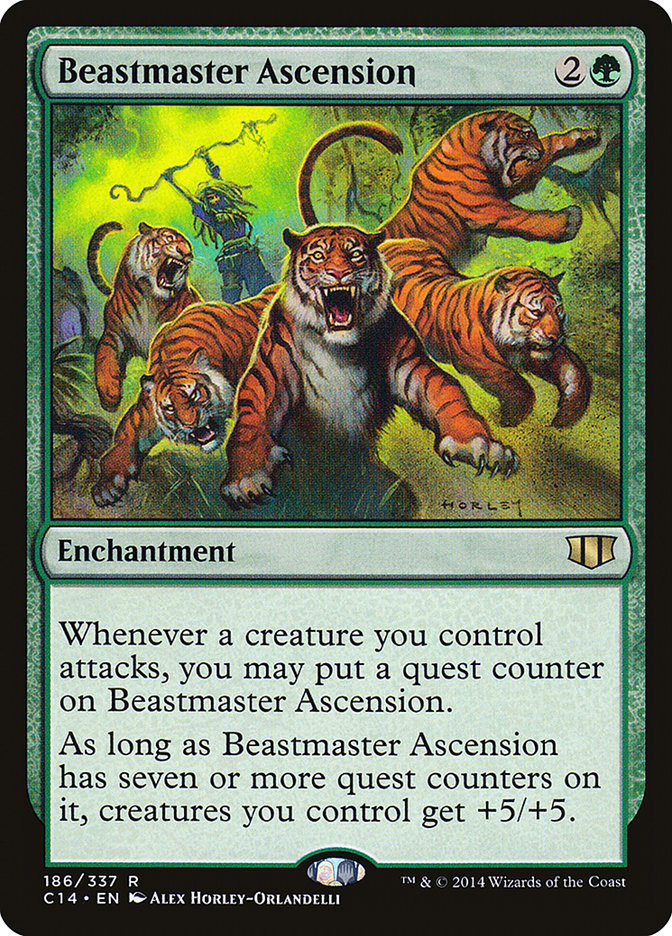 Beastmaster Ascension [Commander 2014] | Total Play