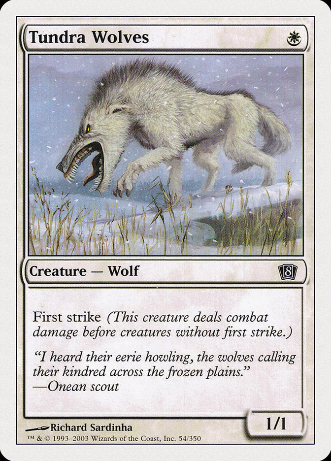 Tundra Wolves [Eighth Edition] | Total Play
