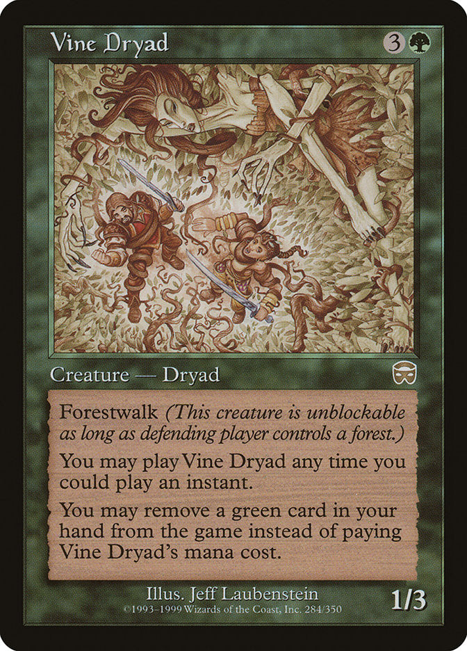 Vine Dryad [Mercadian Masques] | Total Play