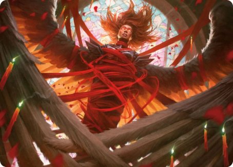 Sigarda's Imprisonment Art Card [Innistrad: Crimson Vow Art Series] | Total Play