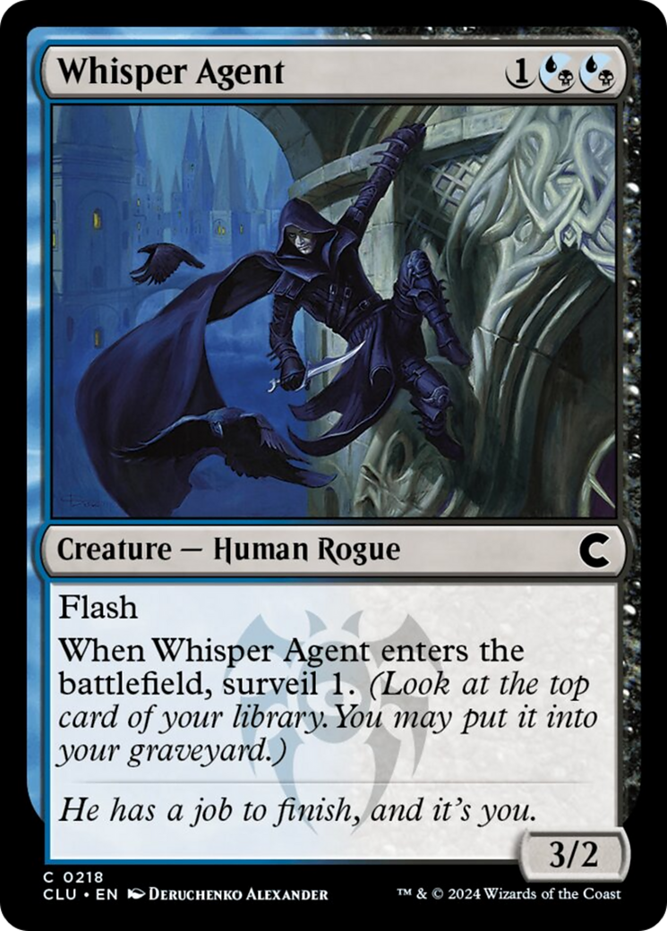 Whisper Agent [Ravnica: Clue Edition] | Total Play