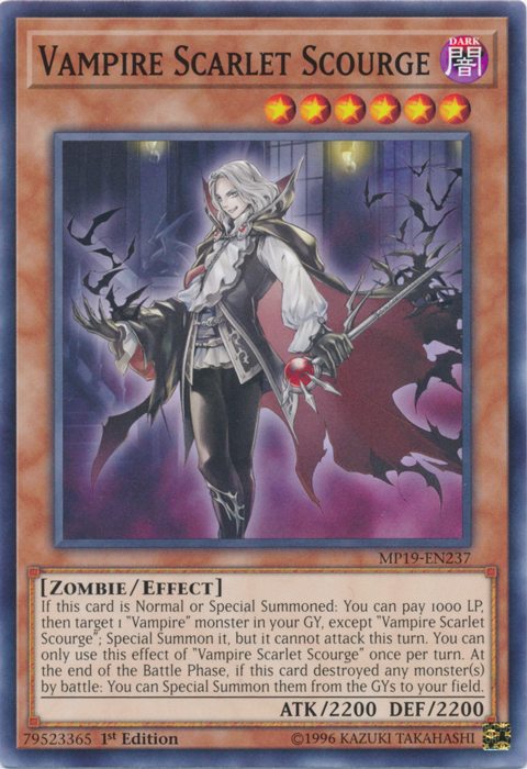 Vampire Scarlet Scourge [MP19-EN237] Common | Total Play