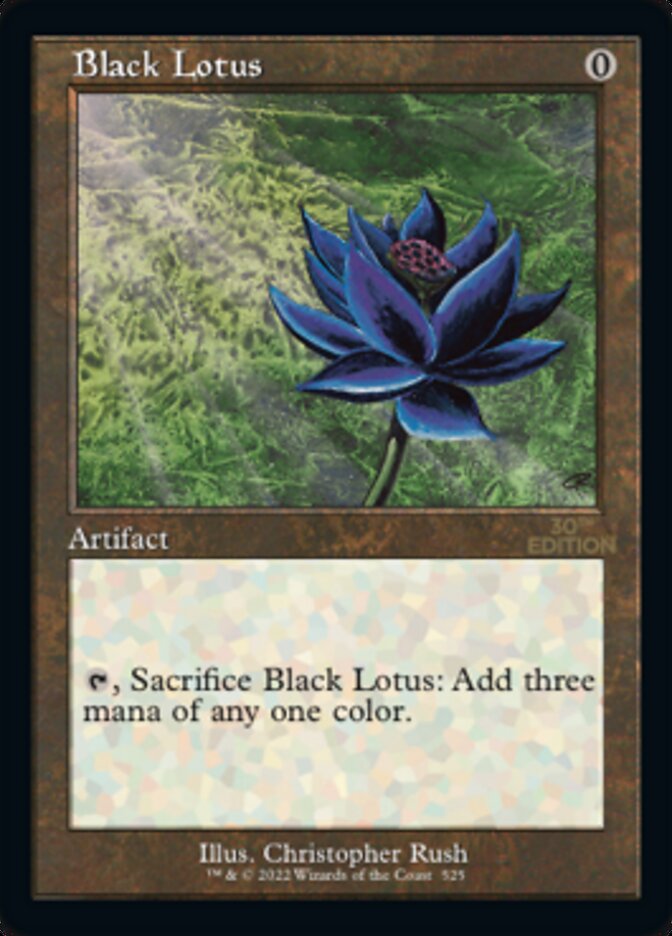 Black Lotus (Retro) [30th Anniversary Edition] | Total Play