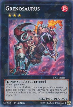 Grenosaurus [BP03-EN116] Shatterfoil Rare | Total Play