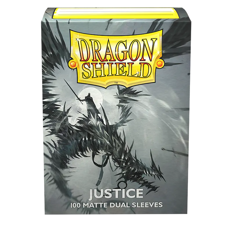 Dragon Shield: Standard 100ct Art Sleeves - Justice (Dual Matte) | Total Play