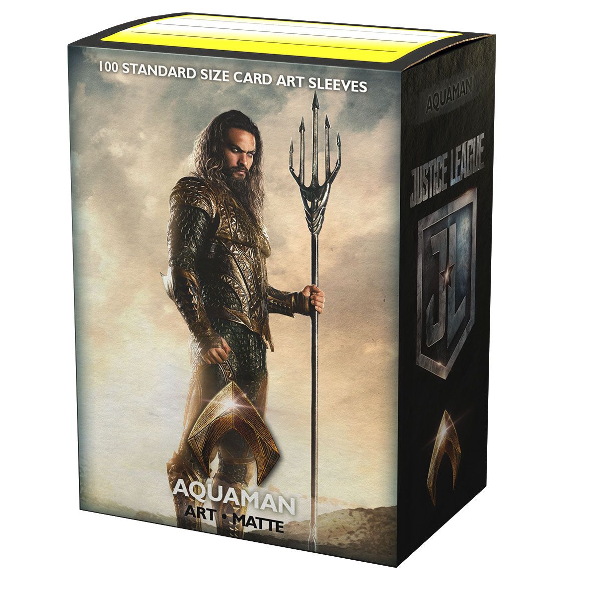 Dragon Shield: Standard 100ct Art Sleeves - Justice League (Aquaman) | Total Play