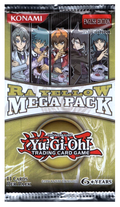 Ra Yellow Mega Pack - Booster Pack (1st Edition) | Total Play