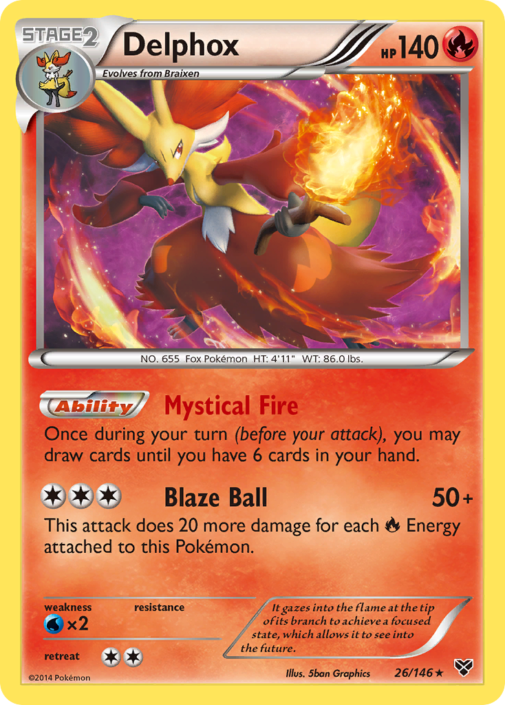 Delphox (26/146) [XY: Base Set] | Total Play