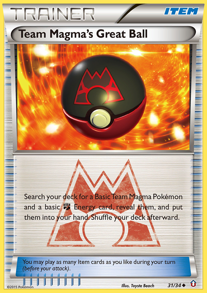 Team Magma's Great Ball (31/34) [XY: Double Crisis] | Total Play