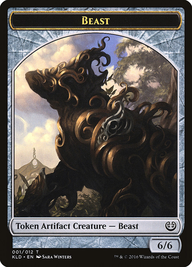 Beast Token [Kaladesh Tokens] | Total Play