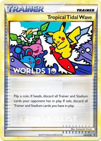 Tropical Tidal Wave (HGSS18) (Semi Finalist) [HeartGold & SoulSilver: Black Star Promos] | Total Play