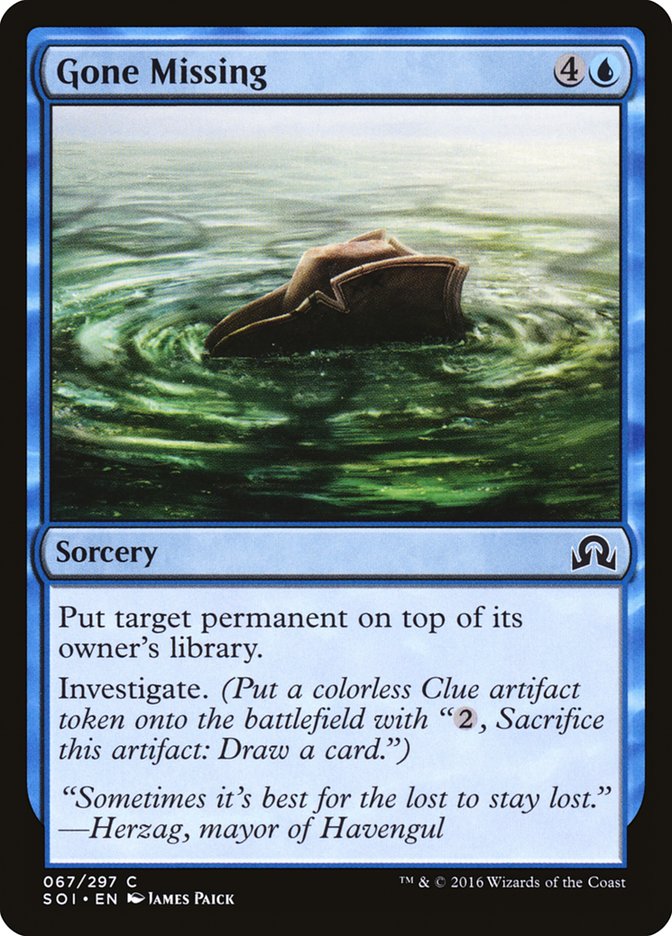 Gone Missing [Shadows over Innistrad] | Total Play