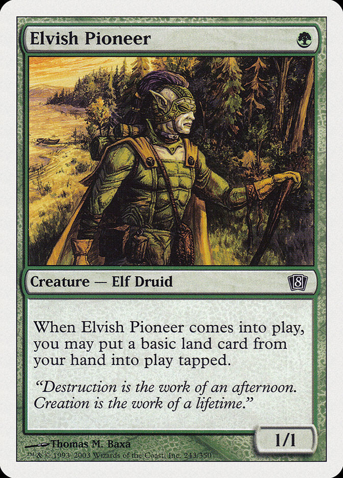 Elvish Pioneer [Eighth Edition] | Total Play