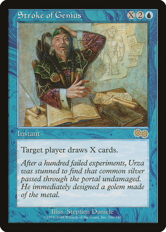 Stroke of Genius [Urza's Saga] | Total Play