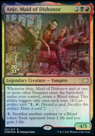 Anje, Maid of Dishonor [Innistrad: Crimson Vow Prerelease Promos] | Total Play