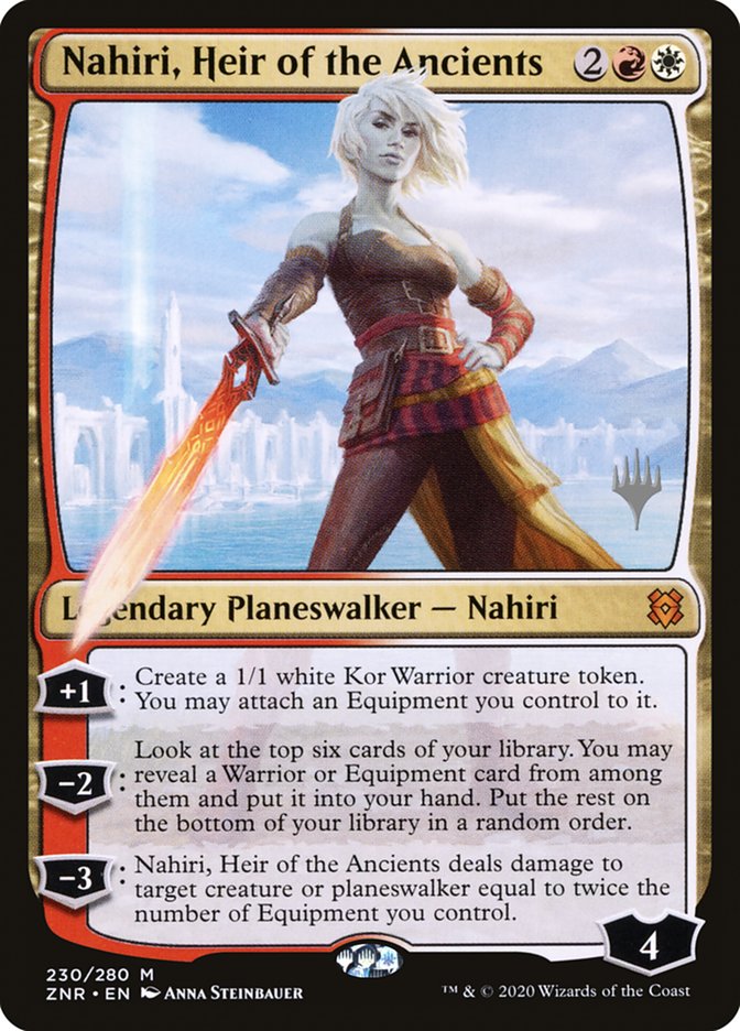 Nahiri, Heir of the Ancients (Promo Pack) [Zendikar Rising Promos] | Total Play