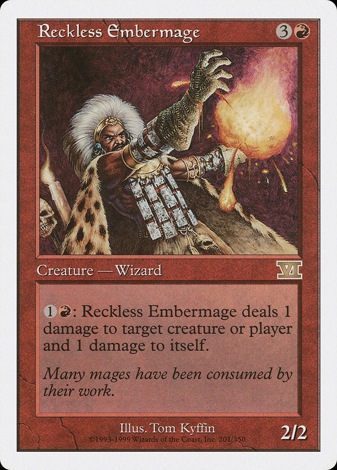 Reckless Embermage [Classic Sixth Edition] | Total Play