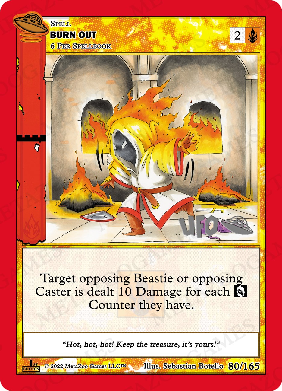 Burn Out [Cryptid Nation: UFO First Edition Spoiler Pack] | Total Play