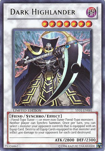 Dark Highlander [YF01-EN001] Ultra Rare | Total Play