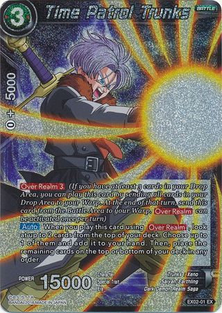 Time Patrol Trunks (Foil) (EX02-01) [Dark Demon's Villains] | Total Play