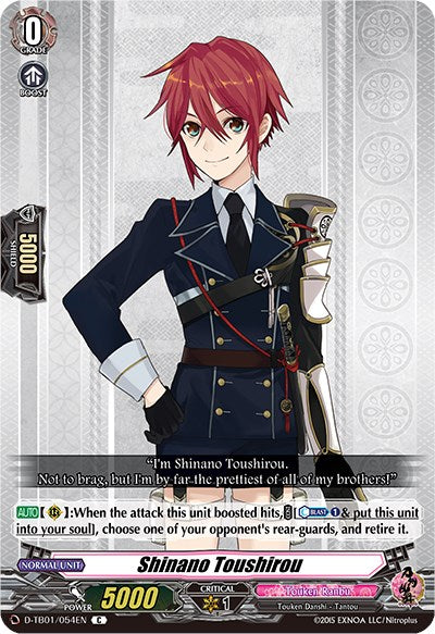 Shinano Toushirou (D-TB01/054EN) [Touken Ranbu: ONLINE 2021] | Total Play