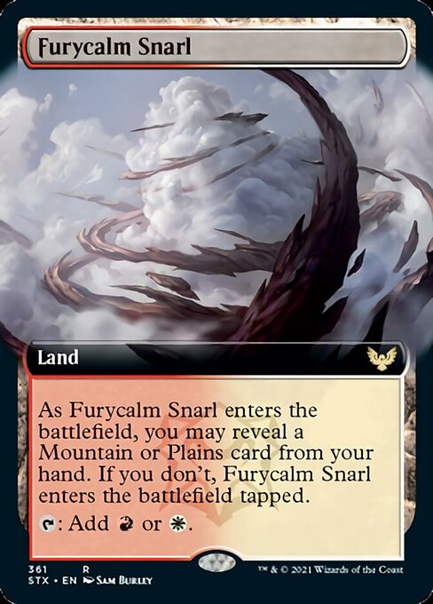 Furycalm Snarl (Extended Art) [Strixhaven: School of Mages] | Total Play