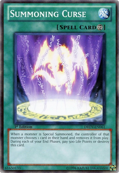 Summoning Curse [DREV-EN061] Common | Total Play