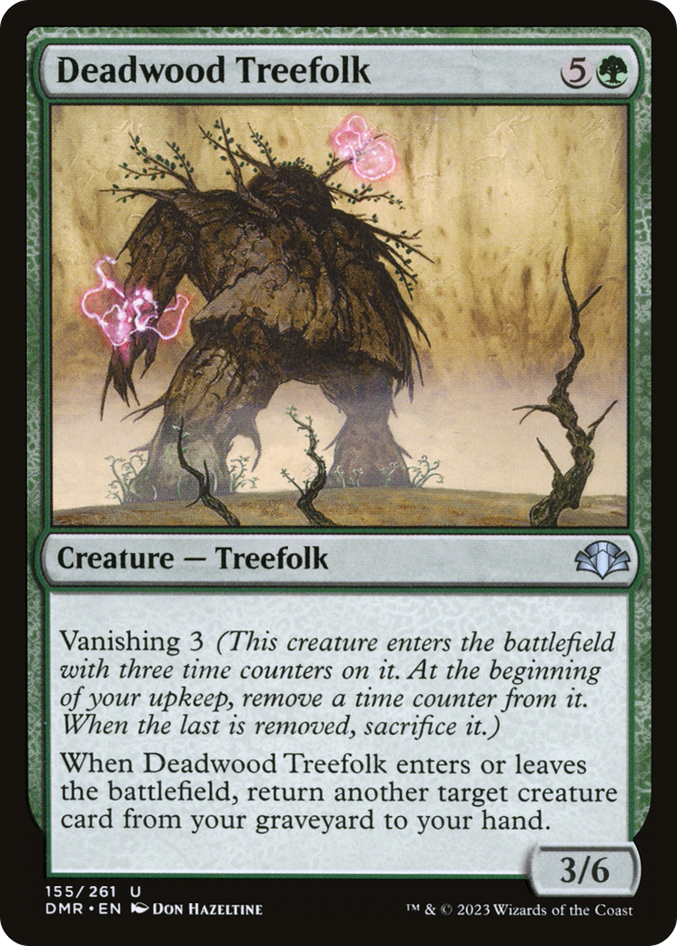 Deadwood Treefolk [Dominaria Remastered] | Total Play