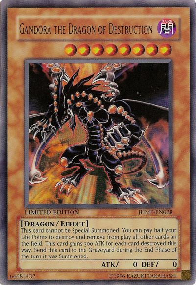 Gandora the Dragon of Destruction [JUMP-EN028] Ultra Rare | Total Play