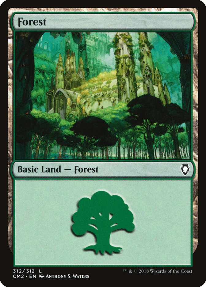 Forest (312) [Commander Anthology Volume II] | Total Play