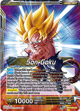 Son Goku // SS4 Son Goku, Returned from Hell (BT14-091) [Cross Spirits] | Total Play