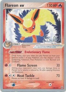 Flareon ex (108/113) (Eeveelutions - Jimmy Ballard) [World Championships 2006] | Total Play