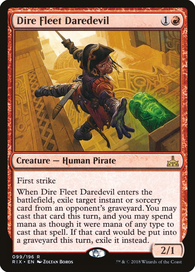 Dire Fleet Daredevil [Rivals of Ixalan] | Total Play