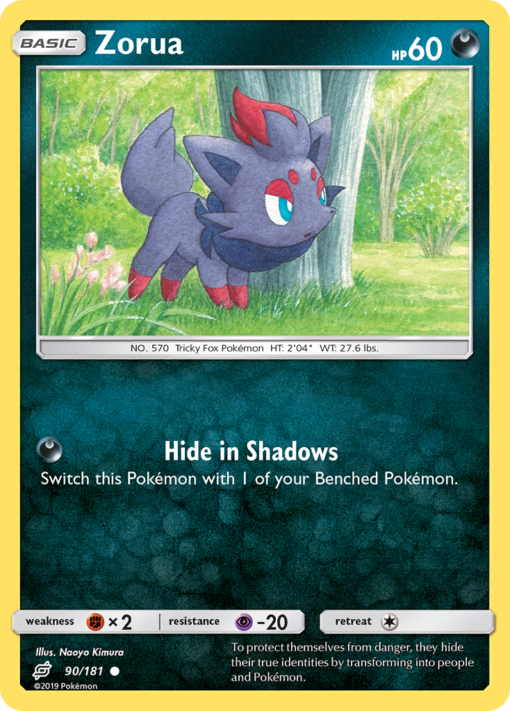 Zorua (90/181) [Sun & Moon: Team Up] | Total Play