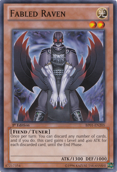 Fabled Raven [BP01-EN205] Common | Total Play