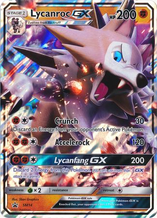 Lycanroc GX (SM14) (Jumbo Card) [Sun & Moon: Black Star Promos] | Total Play