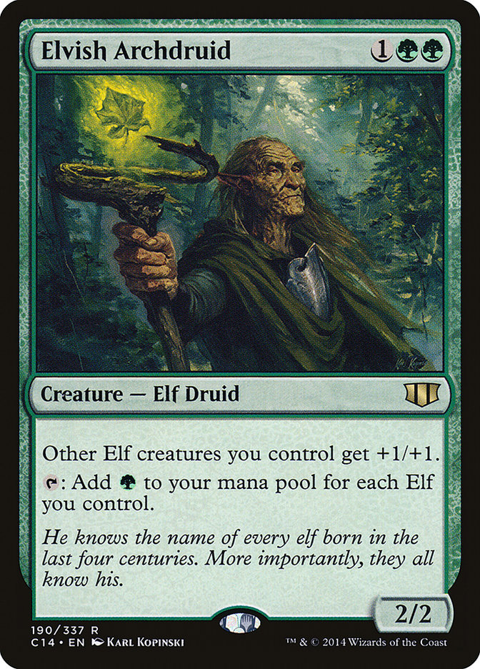 Elvish Archdruid [Commander 2014] | Total Play