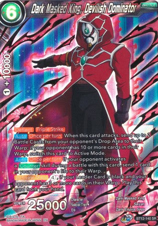 Dark Masked King, Devilish Dominator (BT12-140) [Vicious Rejuvenation] | Total Play