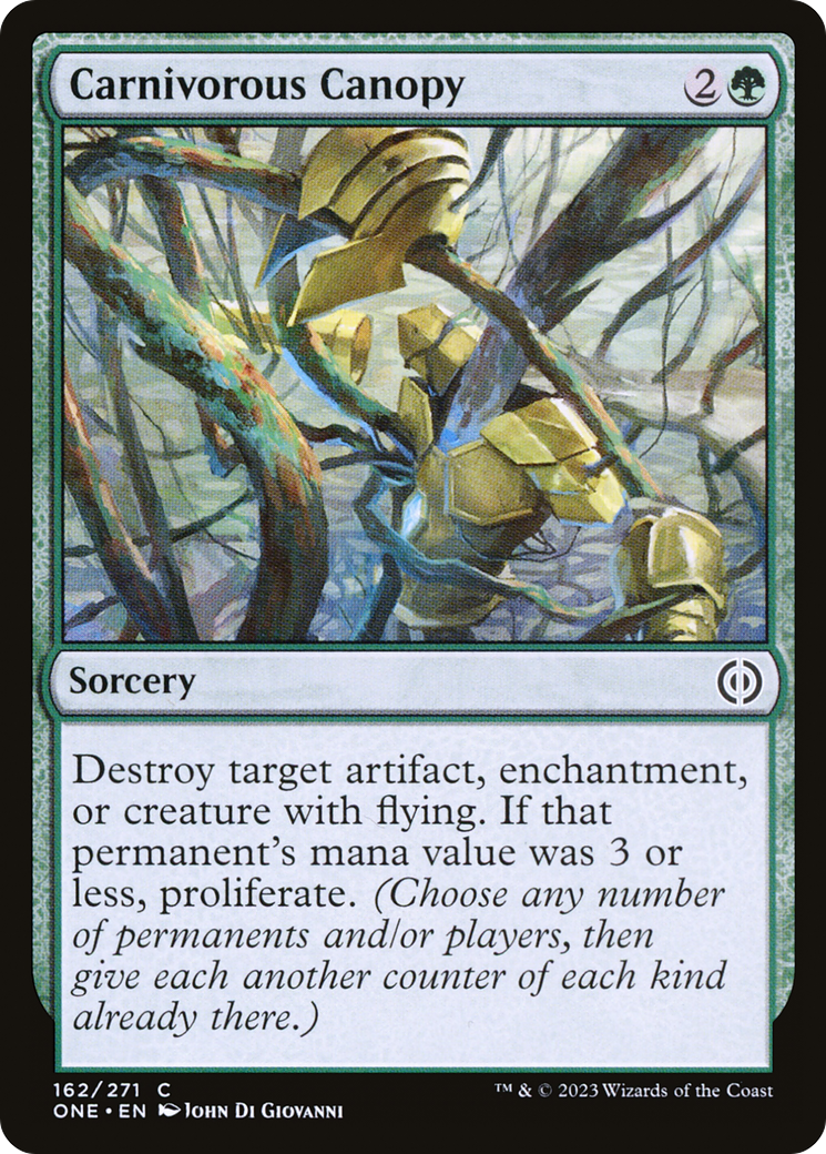 Carnivorous Canopy [Phyrexia: All Will Be One] | Total Play