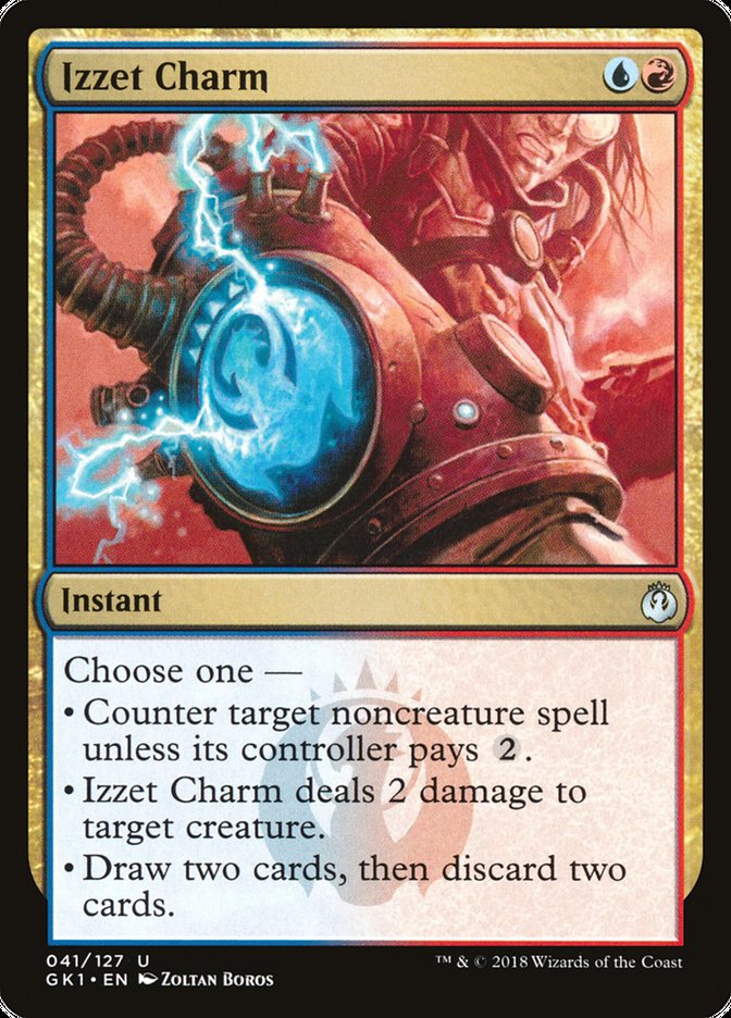 Izzet Charm [Guilds of Ravnica Guild Kit] | Total Play