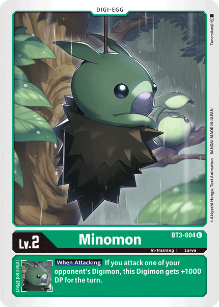 Minomon [BT3-004] [Release Special Booster Ver.1.5] | Total Play