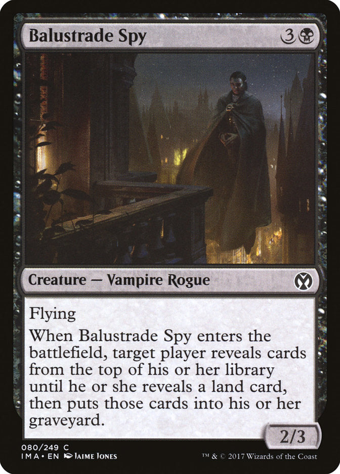 Balustrade Spy [Iconic Masters] | Total Play