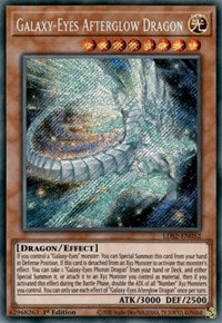 Galaxy-Eyes Afterglow Dragon [LDS2-EN052] Secret Rare | Total Play