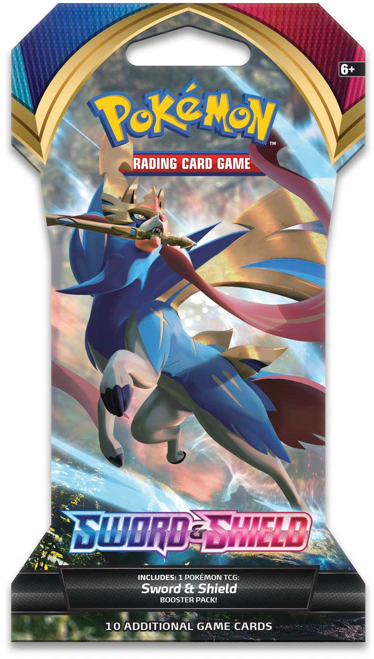 Sword & Shield: Base Set - Sleeved Booster Pack | Total Play