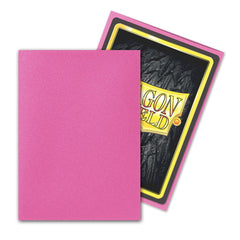Dragon Shield: Standard 100ct Sleeves - Pink Diamond (Matte) | Total Play