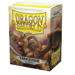 Dragon Shield: Standard 100ct Sleeves - Tangerine (Classic) | Total Play
