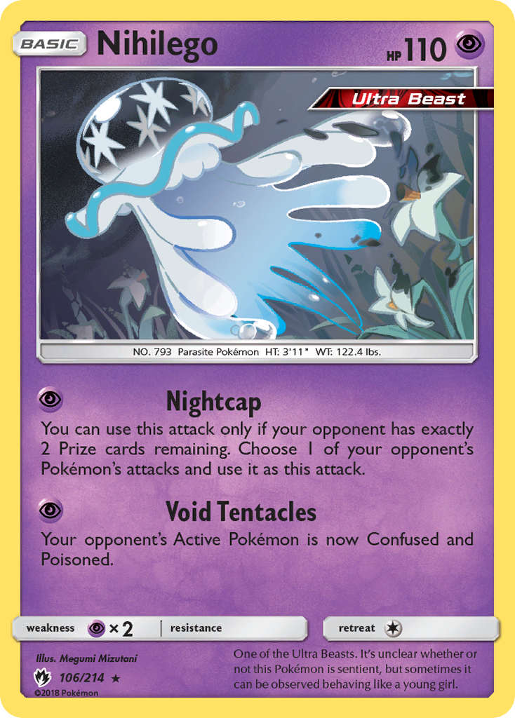 Nihilego (106/214) [Sun & Moon: Lost Thunder] | Total Play