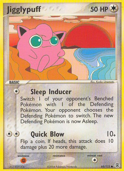 Jigglypuff (65/112) [EX: FireRed & LeafGreen] | Total Play