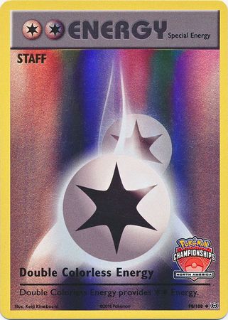 Double Colorless Energy (90/108) (NA Championship Promo Staff) [XY: Evolutions] | Total Play